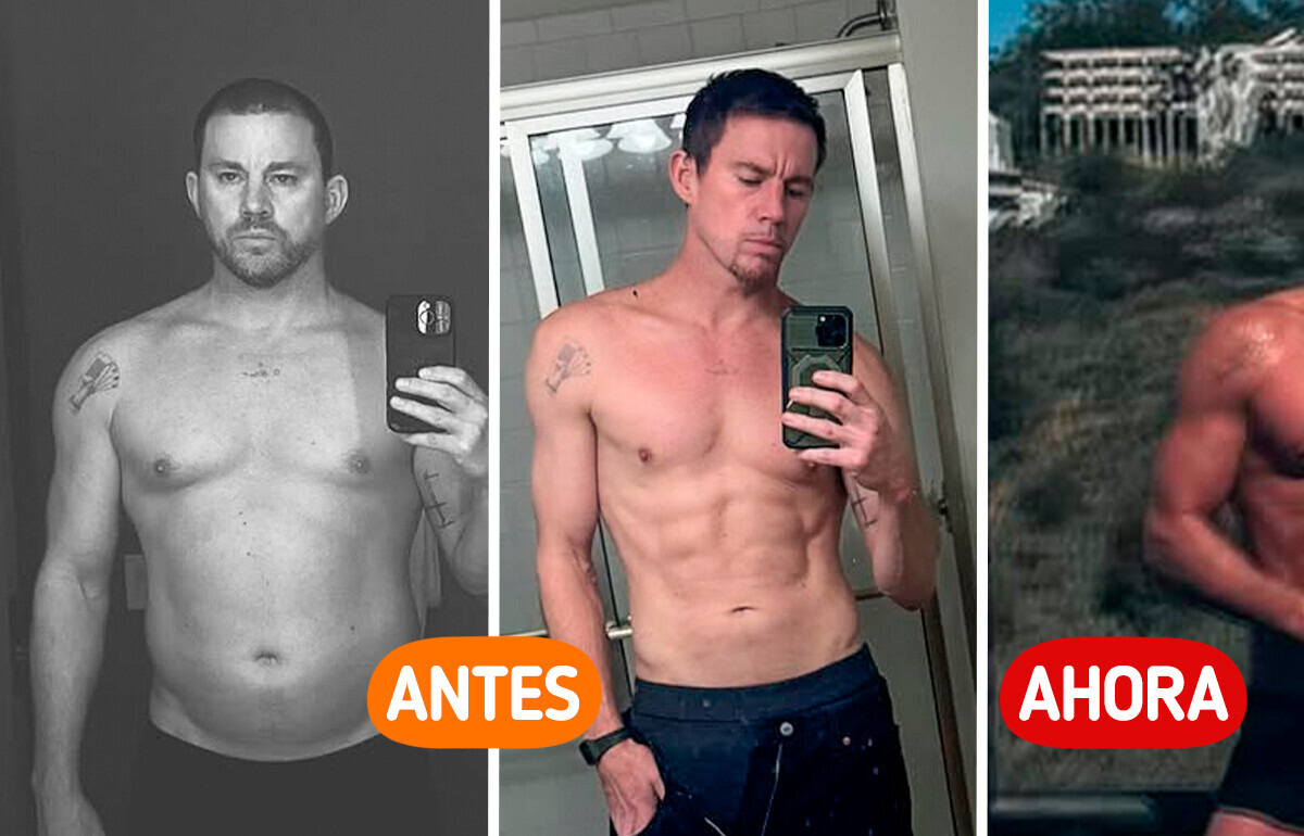 Los cambios de cuerpo de Channing Tatum dejaron a todos con la boca abierta