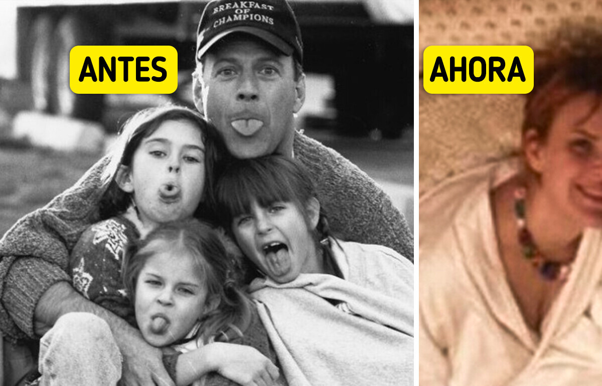 Por qué las hijas de Bruce Willis todavía se bañan juntas