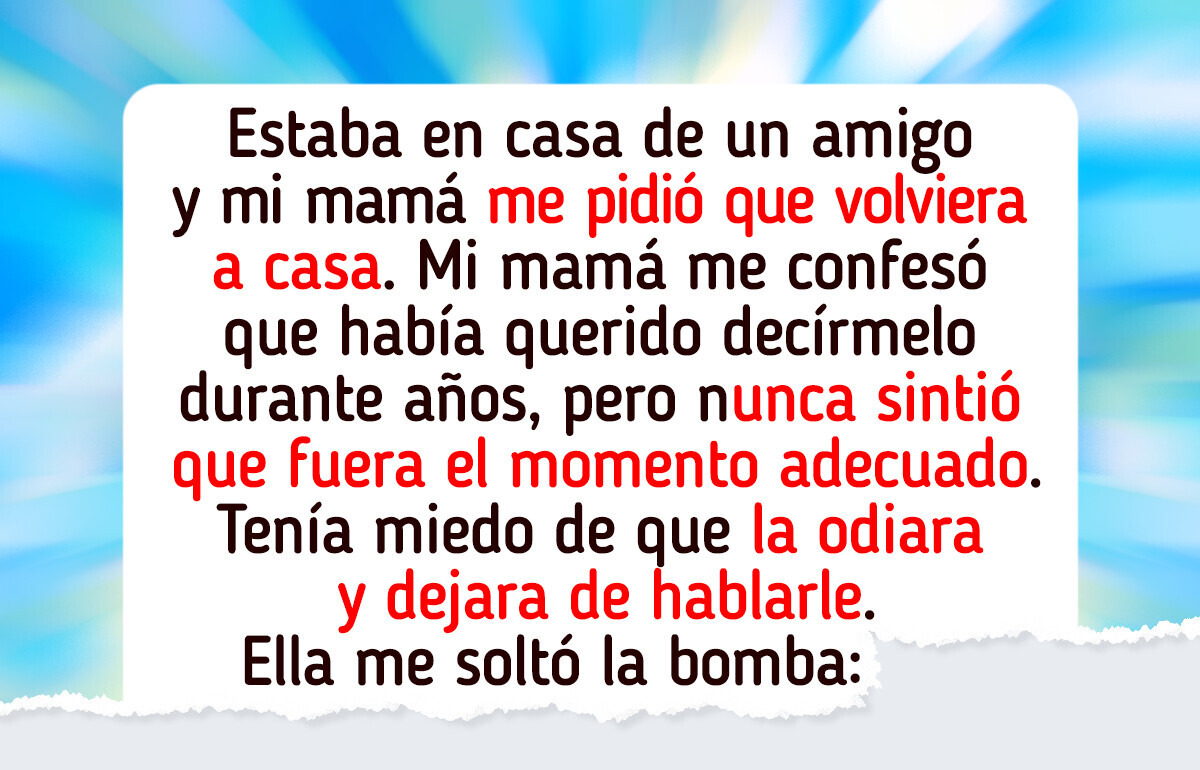 El secreto que mis padres me ocultaron por 25 años destrozó mi vida por completo El secreto que mis padres me ocultaron por 25 años destrozó mi vida por completo