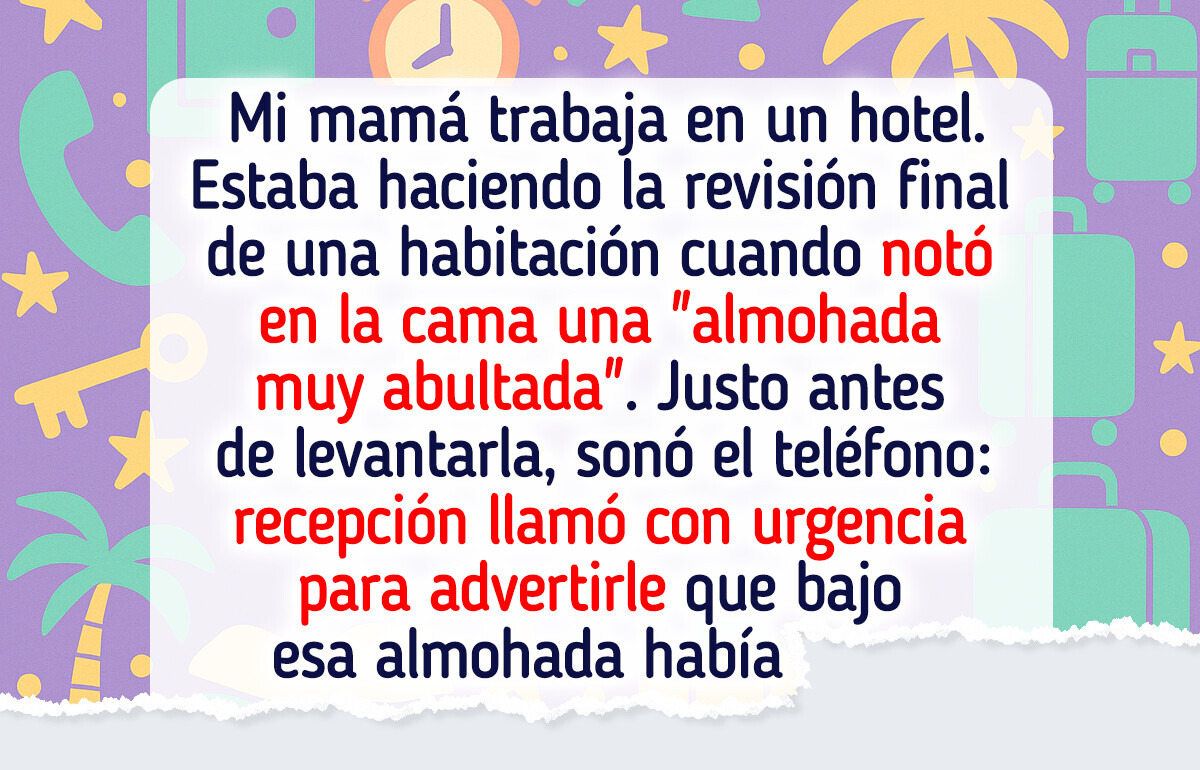 17 Empleados de hotel cuentan los “recuerdos” insólitos que un huésped les dejó 17 Empleados de hotel cuentan los “recuerdos” insólitos que un huésped les dejó