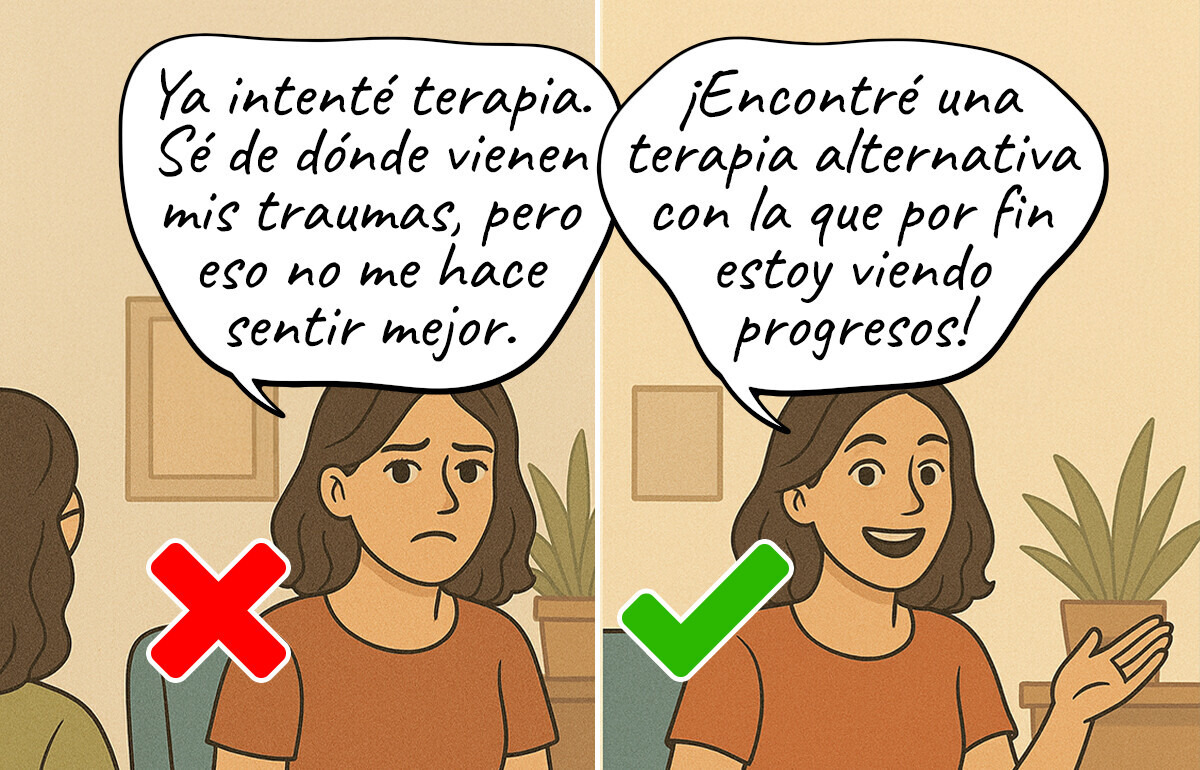 Si crees que la terapia tradicional no es para ti, prueba con estas alternativas