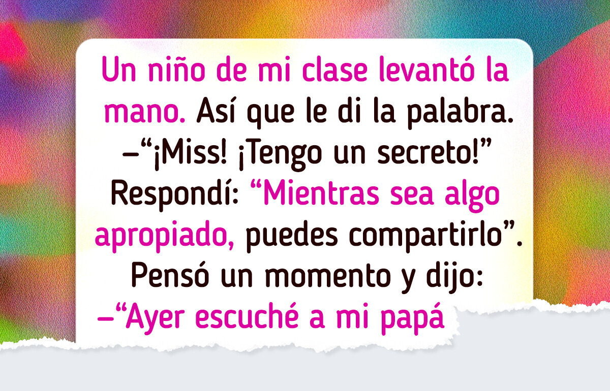 10 Confesiones infantiles tan sinceras como inesperadas