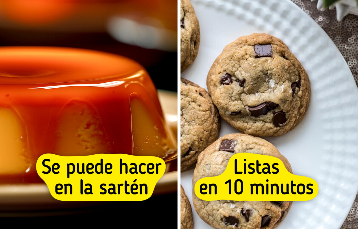 6 Postres rápidos de hacer donde lo mejor no es lo ricos que son, sino lo poco que necesitas 6 Postres rápidos de hacer donde lo mejor no es lo ricos que son, sino lo poco que necesitas