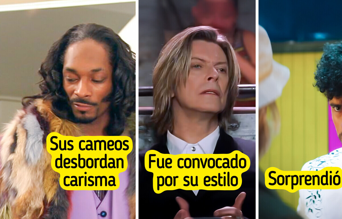 10+ Cameos inesperados de músicos, que pasaron del escenario directo al set de filmación