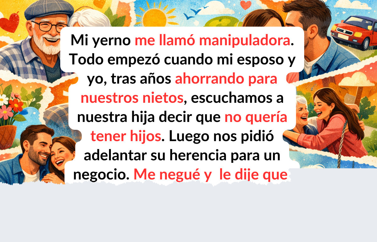 Me niego a heredarle mi patrimonio a mi hija como castigo por no darme nietos