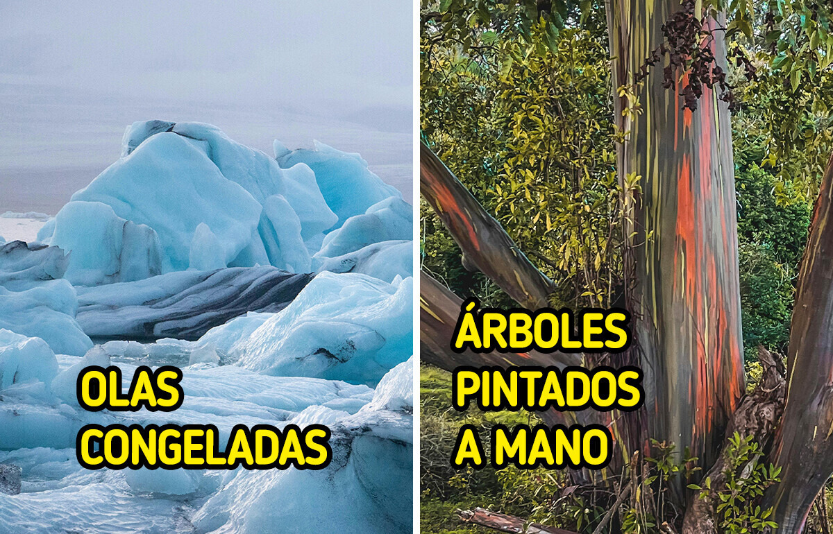 11 Espectáculos naturales que podrían desafiar nuestra percepción del mundo