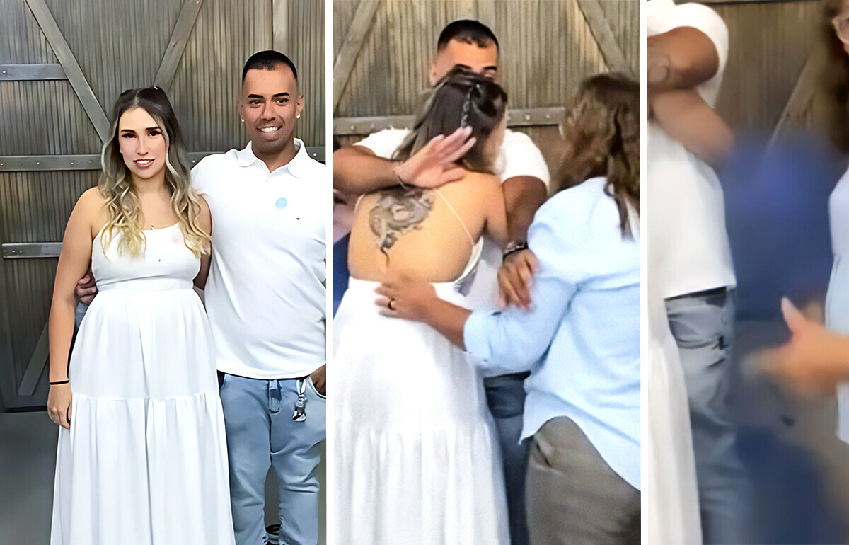 Fiesta familiar termina en polémica tras gesto de un hijo a su madre