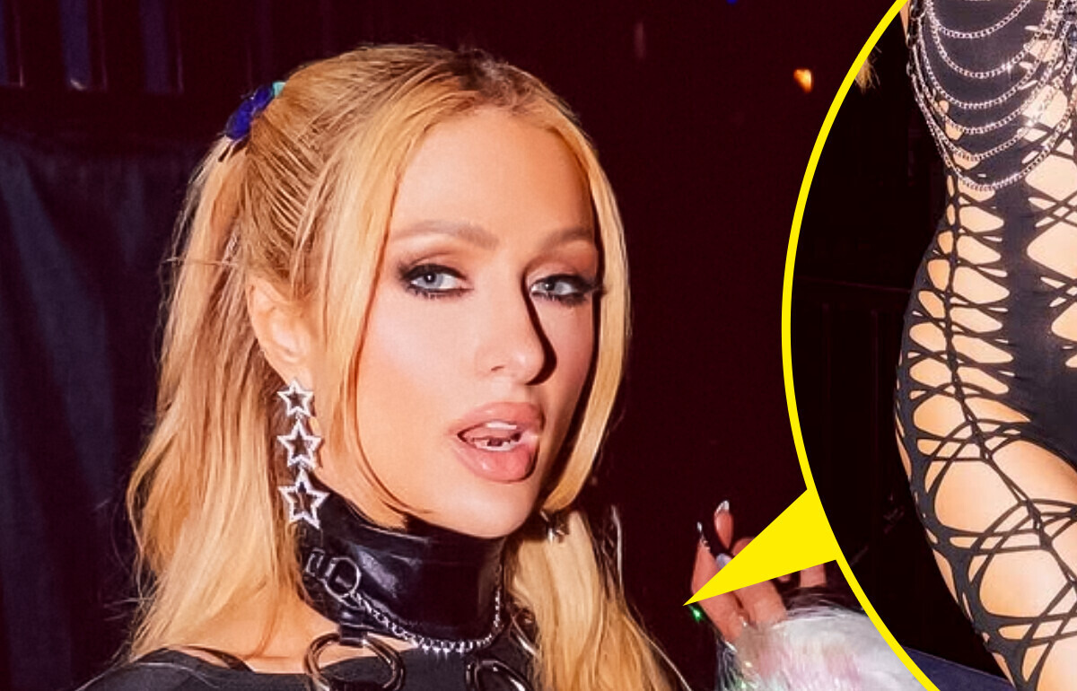 Paris Hilton causa revuelo con un catsuit transparente y sus fans no dejan de repetir la misma pregunta