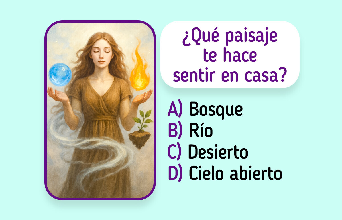 Test de los cuatro elementos: descubre qué fuerza natural podría guiar tu energía interior
