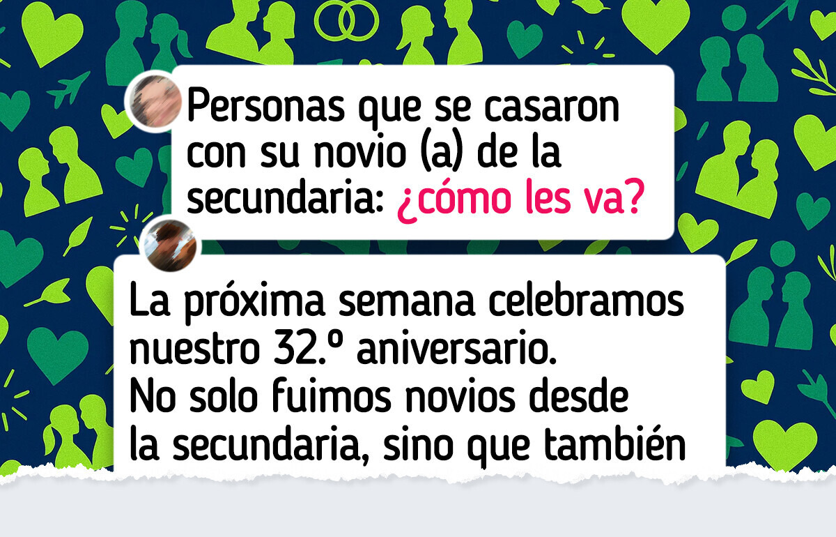 20+ Historias de amor que nacieron en la juventud y han resistido el paso de los años contra viento y marea
