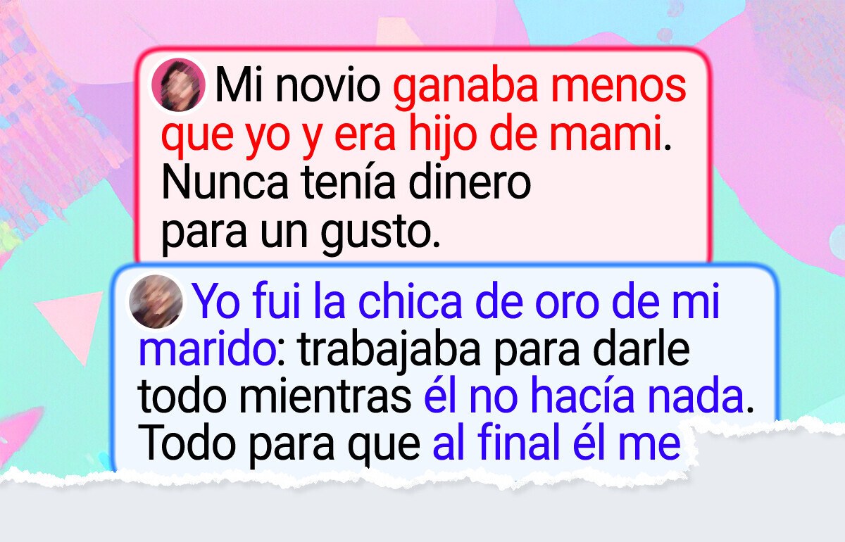 Personas que mezclaron dinero con amor, y pagaron caro la lección