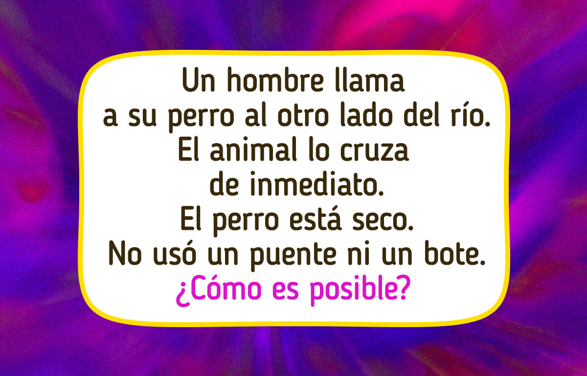 12 Acertijos que pondrán tus neuronas al límite