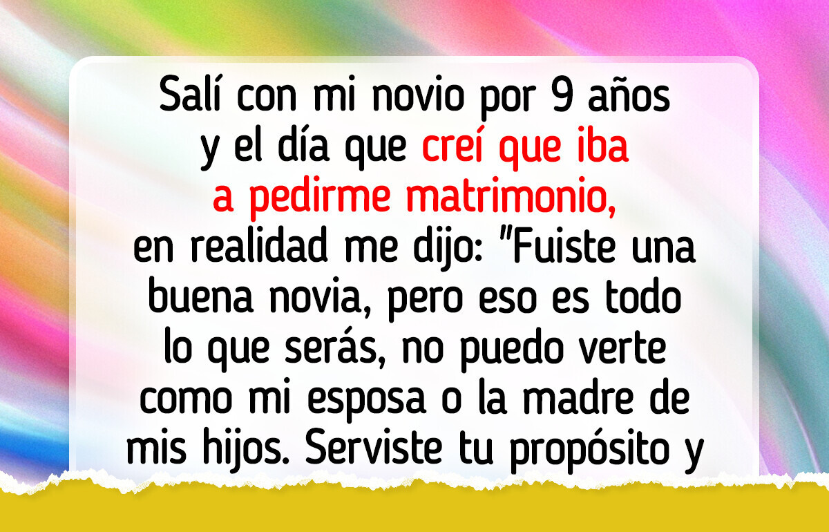Mi expareja terminó conmigo por no ser “suficiente” y ahora quiere verme porque algo lo está atormentando Mi expareja terminó conmigo por no ser “suficiente” y ahora quiere verme porque algo lo está atormentando
