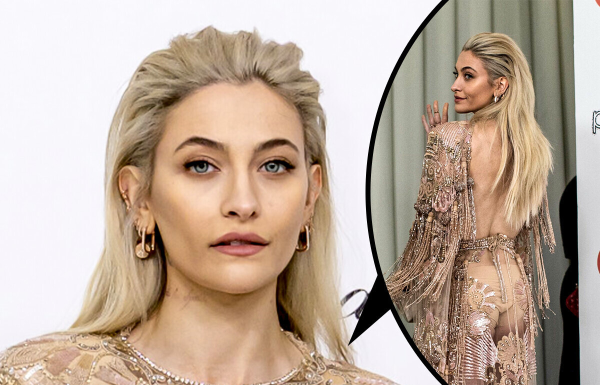 La discreta hija de Michael Jackson sorprende con un vestido muy atrevido