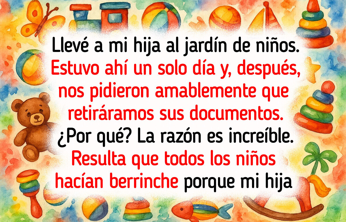 17 Historias del jardín de niños que siguen haciendo reír (o sudar) a los adultos 17 Historias del jardín de niños que siguen haciendo reír (o sudar) a los adultos