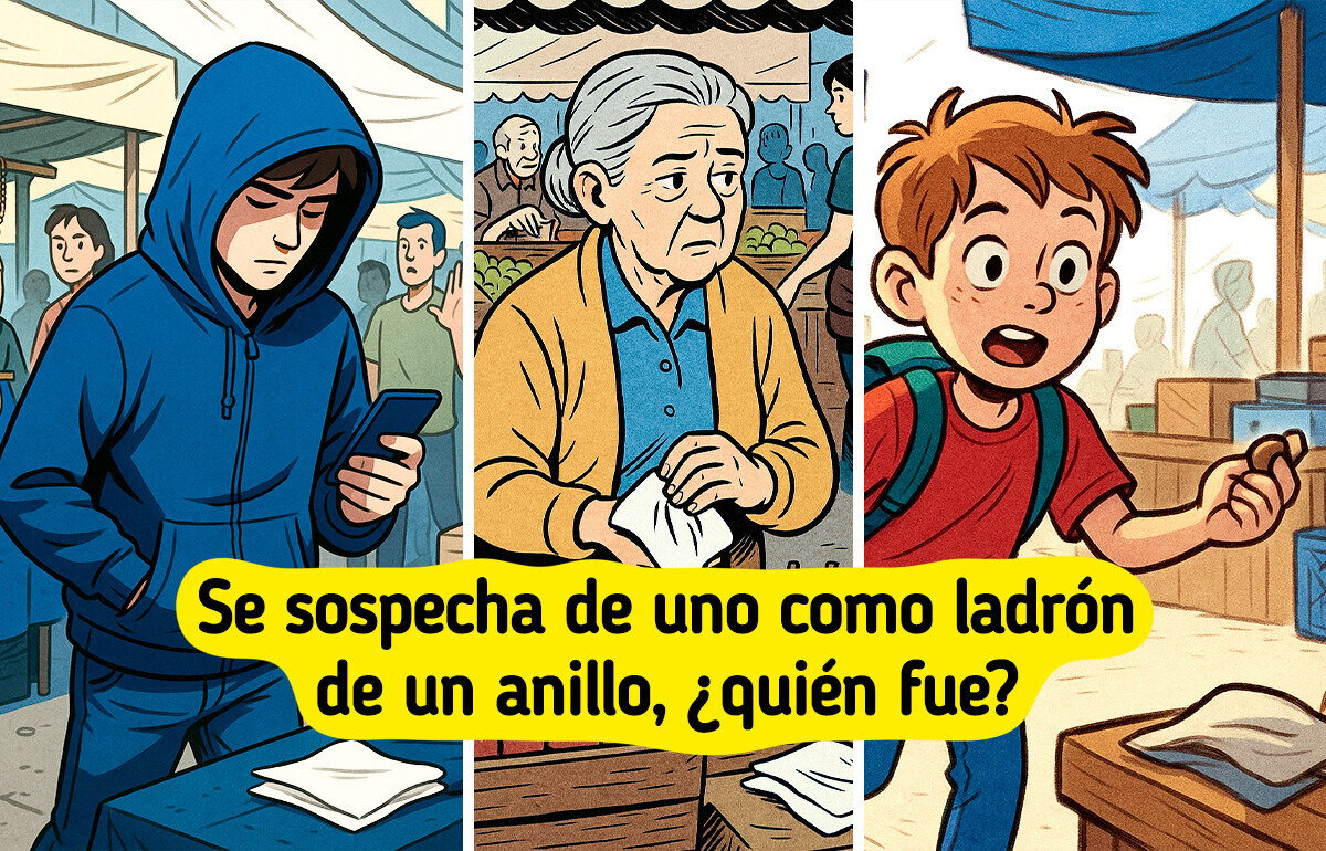 5 Escenas para resolver el misterioso caso de un anillo perdido, ¿podrás resolverlo?