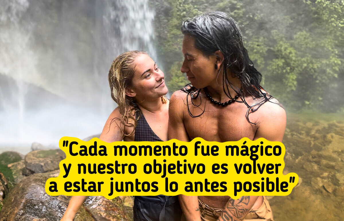 Conoció al amor de su vida en línea y lo buscó en el corazón de la Amazonía Conoció al amor de su vida en línea y lo buscó en el corazón de la Amazonía