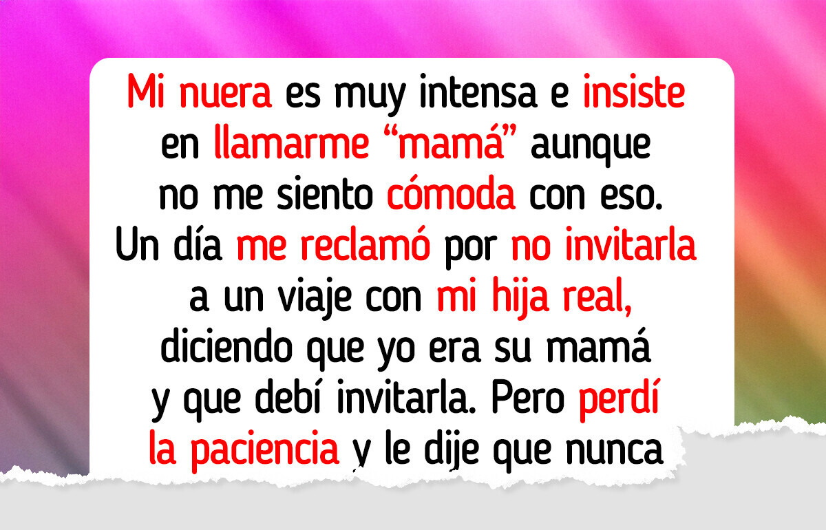 Le exigí a mi nuera que respetara mis límites y ahora mi hijo piensa que debo disculparme con ella