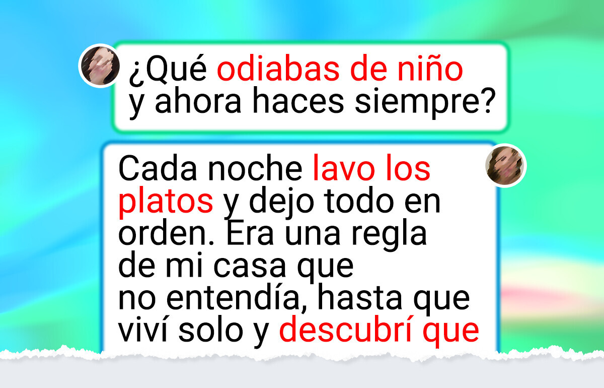 12 Cosas que de pequeño tu madre te mandaba a hacer y ahora de adulto cumples religiosamente