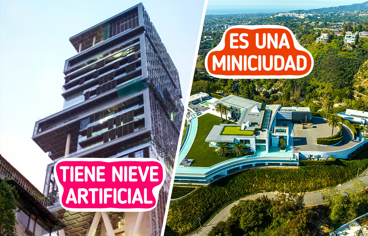 16 Mansiones en las que el lujo traspasaría las paredes