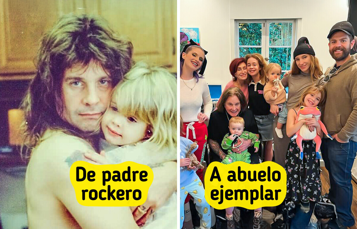 Ozzy Osbourne como padre: seis hijos y un valioso legado familiar