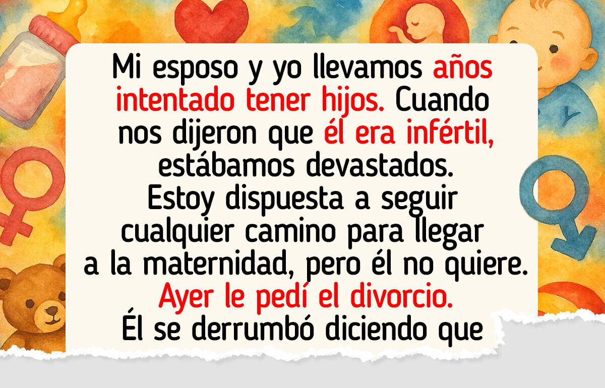 La infertilidad nos separó, pero su valentía nos unió de nuevo La infertilidad nos separó, pero su valentía nos unió de nuevo