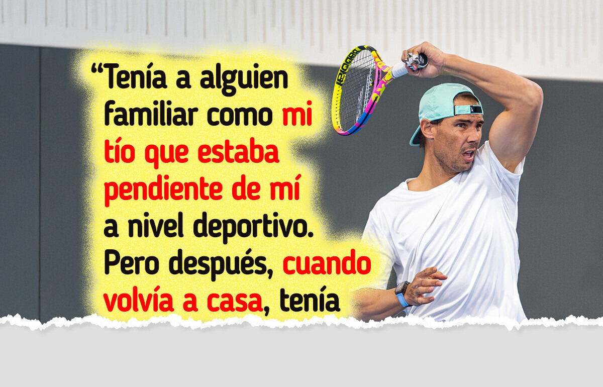 Rafa Nadal comparte el papel decisivo de su familia en su éxito Rafa Nadal comparte el papel decisivo de su familia en su éxito