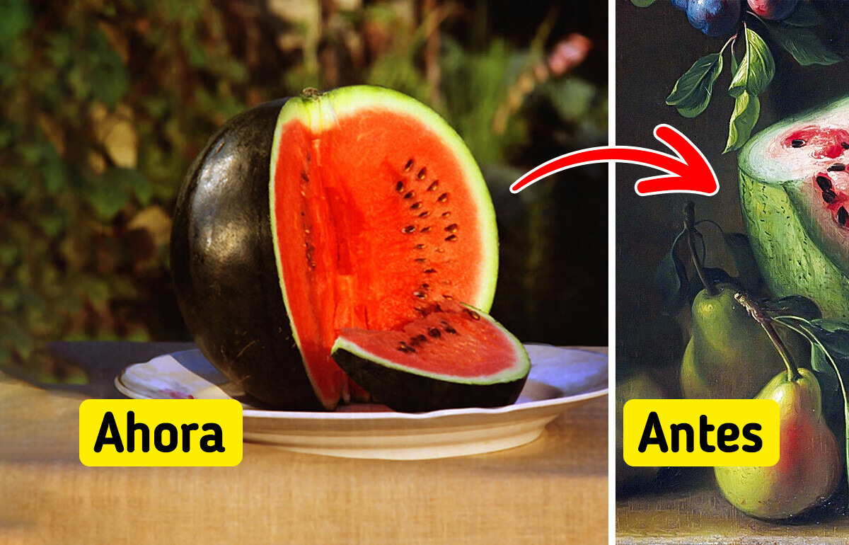 8 Frutas y verduras que lucían irreconocibles antes de la intervención humana 8 Frutas y verduras que lucían irreconocibles antes de la intervención humana