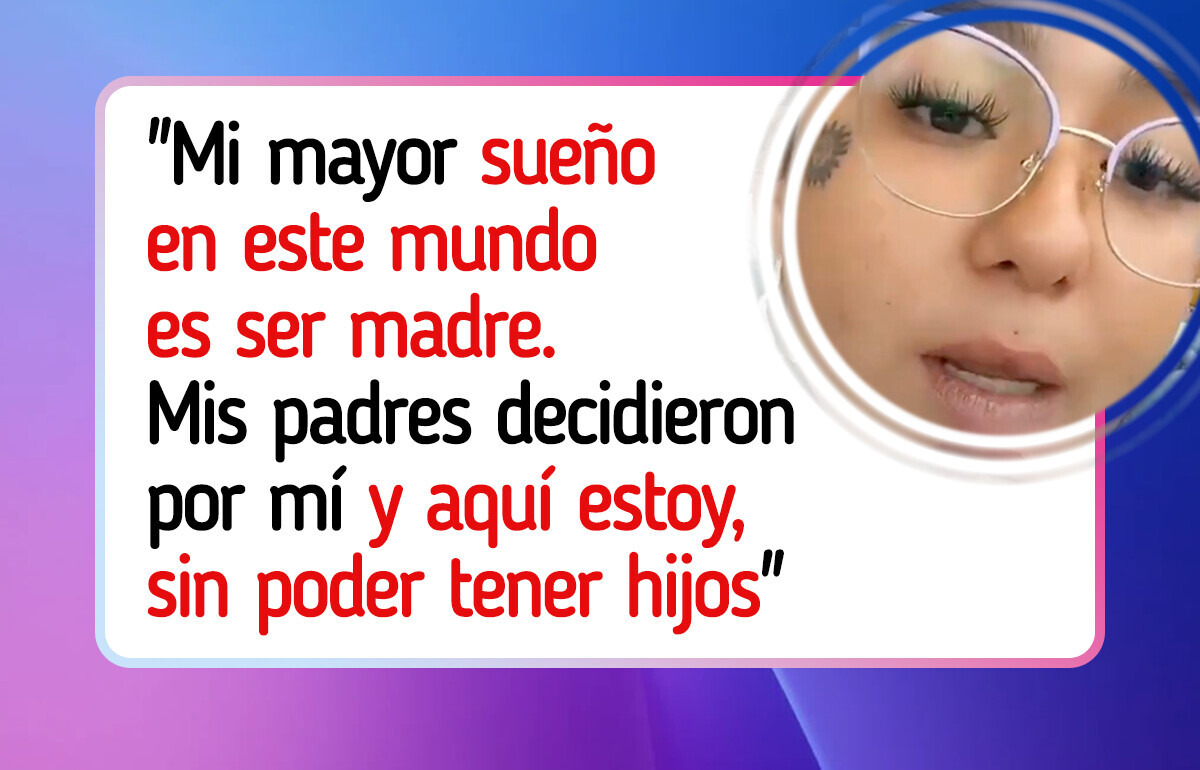Una chica denuncia a sus papás por someterla a una operación que le impide tener hijos
