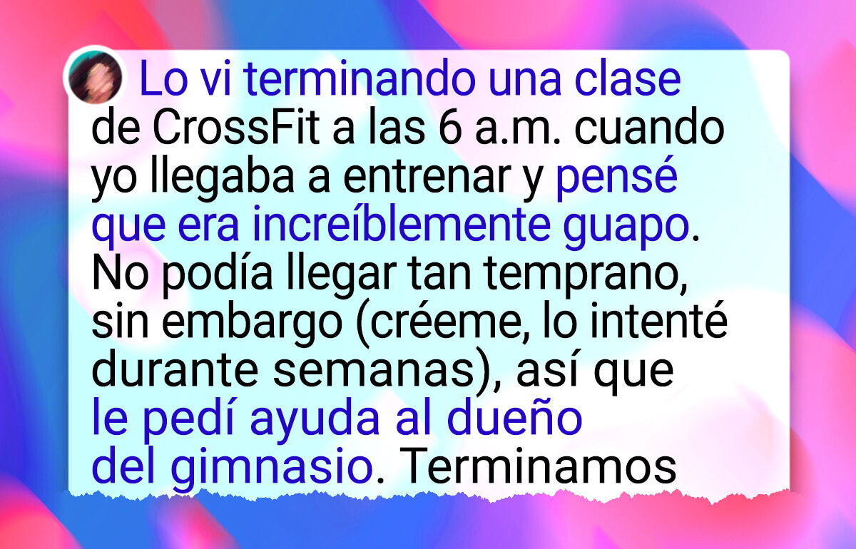 19 Usuarios que encontraron su media naranja mientras entrenaban en el gimnasio