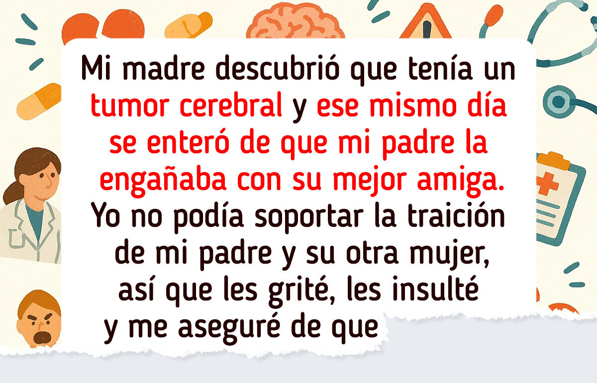 Mi madrastra era la mejor amiga de mi mamá hasta que la traicionó con mi padre