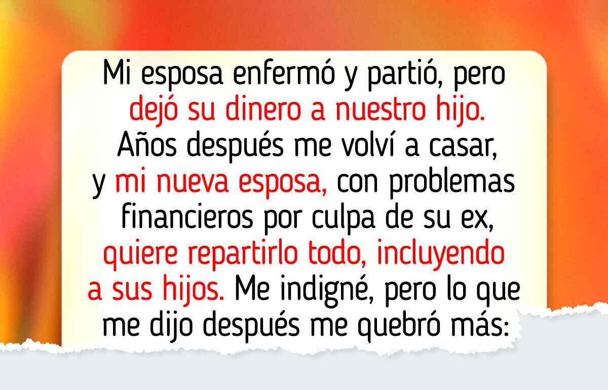 Hice una promesa a mi difunta esposa, pero mi nueva pareja quiere que la rompa Hice una promesa a mi difunta esposa, pero mi nueva pareja quiere que la rompa