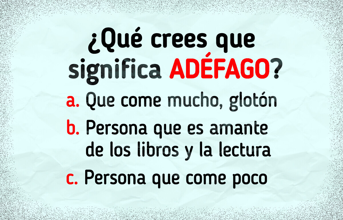 Test: Descubre el significado de estas 13 palabras (solo el 10% de personas lo logra) Test: Descubre el significado de estas 13 palabras (solo el 10% de personas lo logra)