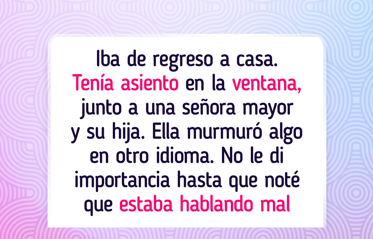 Una pasajera grosera me insultó en otro idioma, así que arruiné su vuelo Una pasajera grosera me insultó en otro idioma, así que arruiné su vuelo