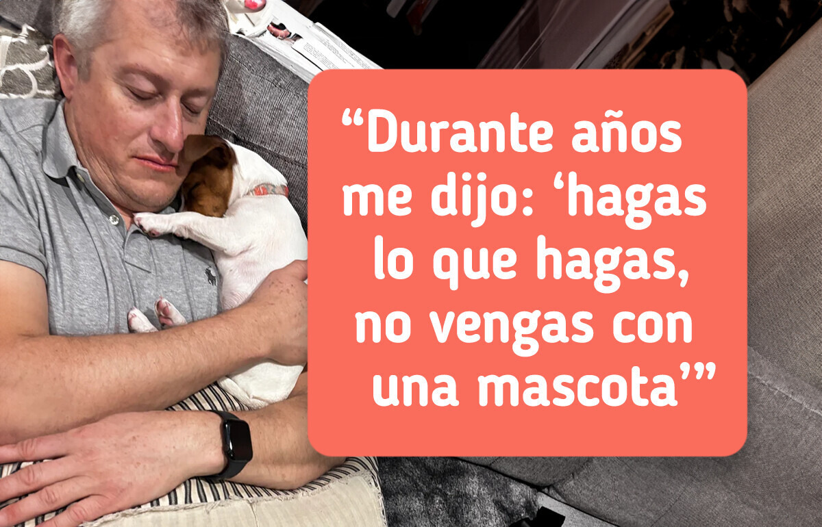 20+ Hombres que pasaron de “no quiero mascotas” a llevar fotos de sus peluditos en la cartera