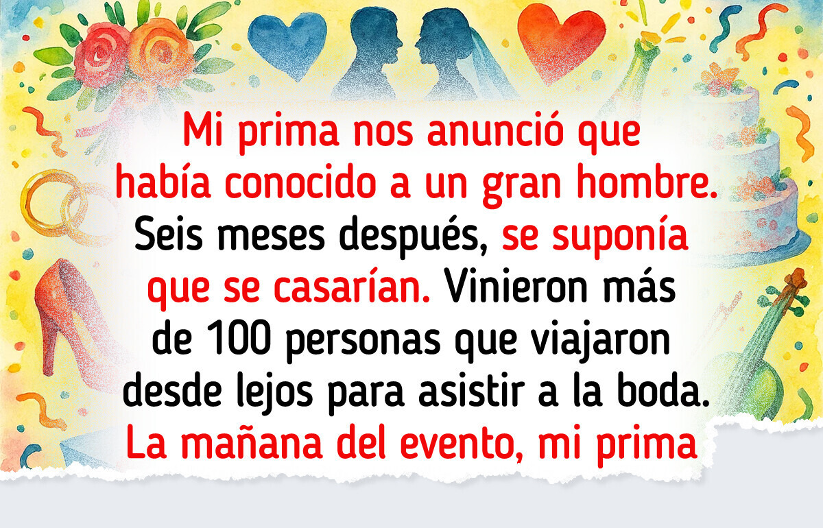 Lo que hizo mi prima el día de su boda la dejó marcada como la oveja negra de la familia