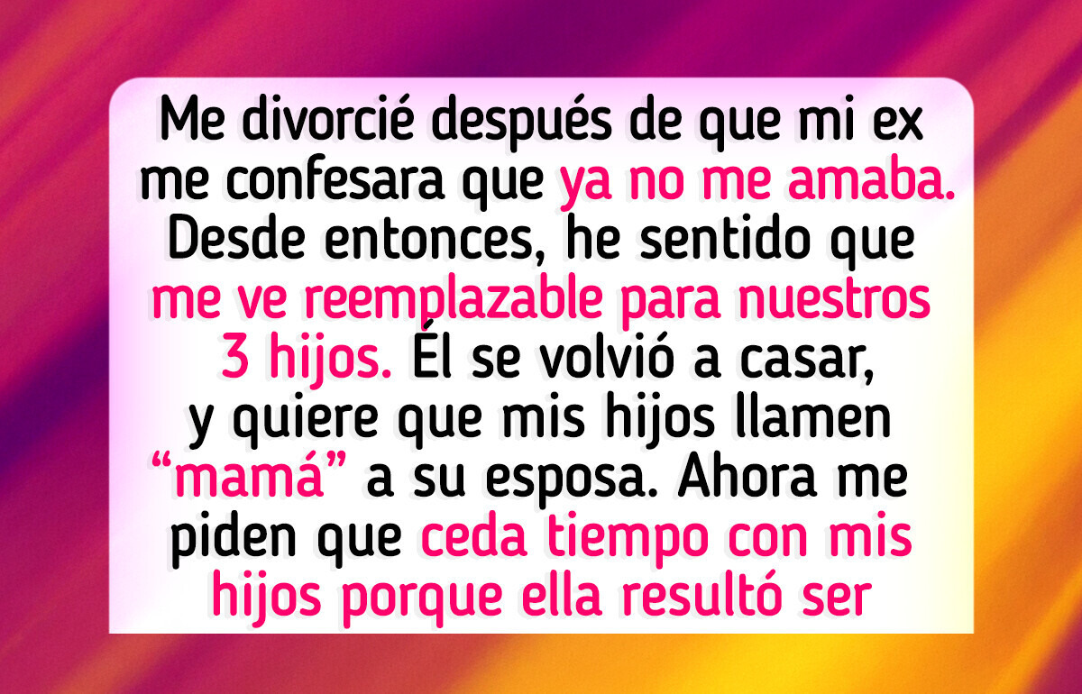 Mi ex me reemplazó y ahora quiere que tenga compasión por su esposa Mi ex me reemplazó y ahora quiere que tenga compasión por su esposa