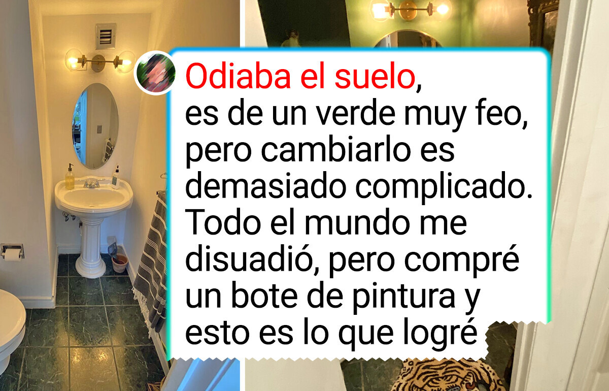 15 Remodelaciones espectaculares que dieron nueva vida a estos interiores
