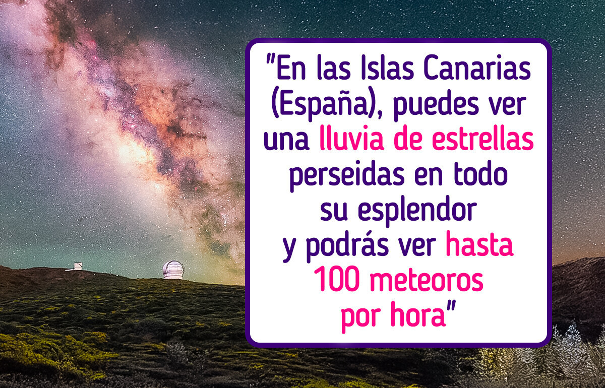 En estos 10 lugares naturales la noche se convierte en todo un espectáculo celeste
