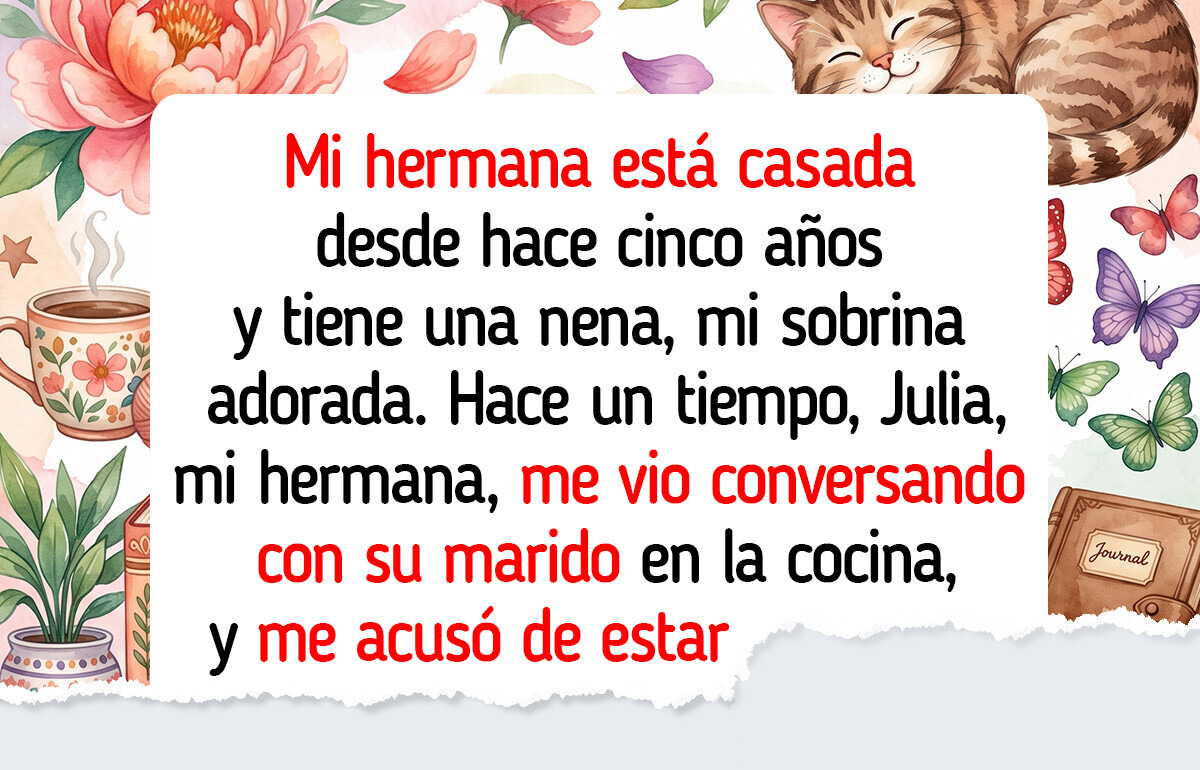 Mi hermana no me habla por culpa de un hombre
