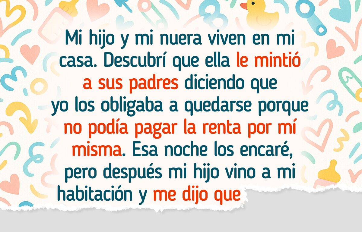 Mi nuera me usó: ¿es cruel poner límites a mi hijo con su novia? Mi nuera me usó: ¿es cruel poner límites a mi hijo con su novia?