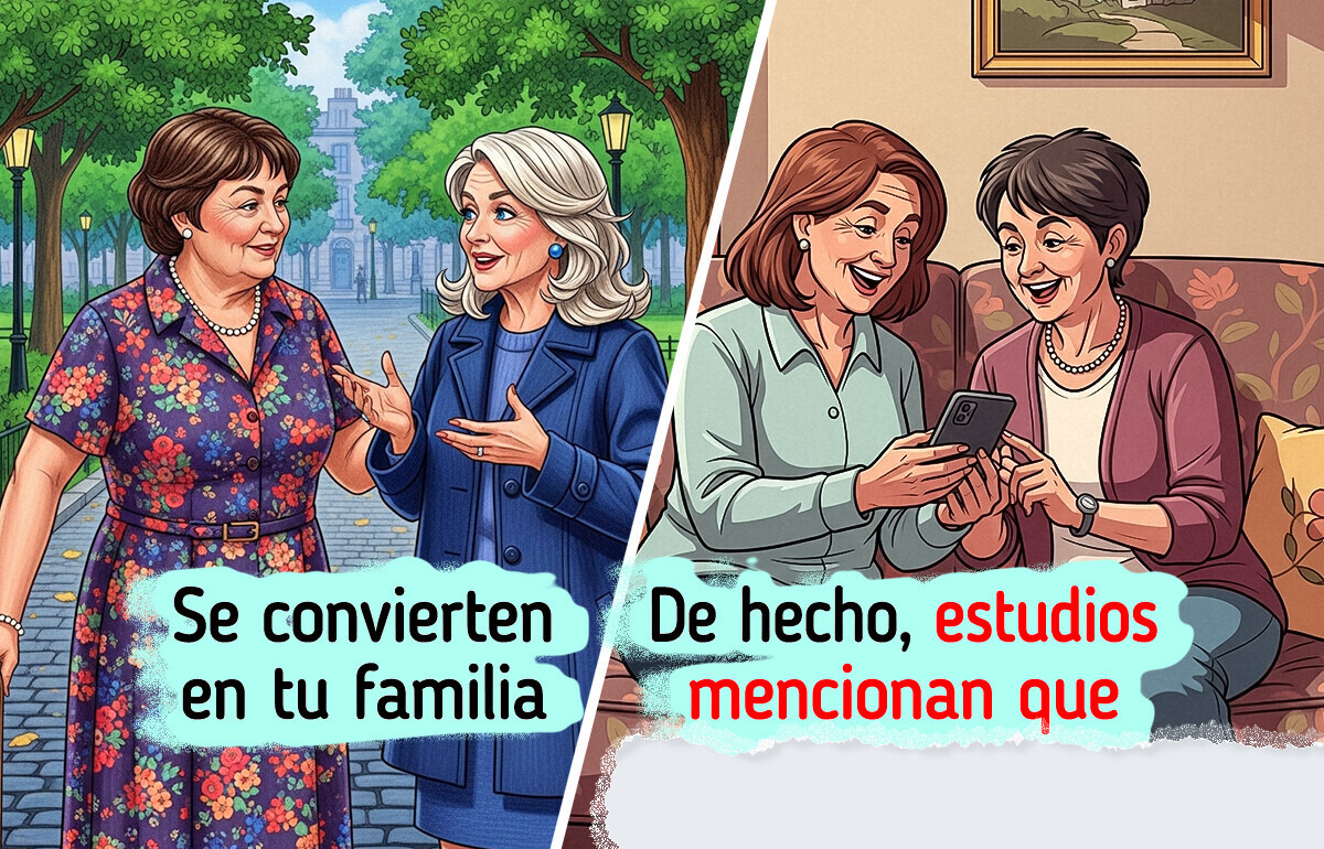 Conoce lo que puede pasar con tus amigos casi sin notarlo cuando cruzas los 50