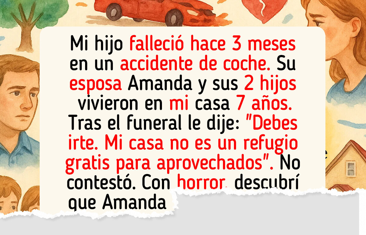 “Mi casa no es un hotel”: la dura decisión de una abuela tras perder a su hijo