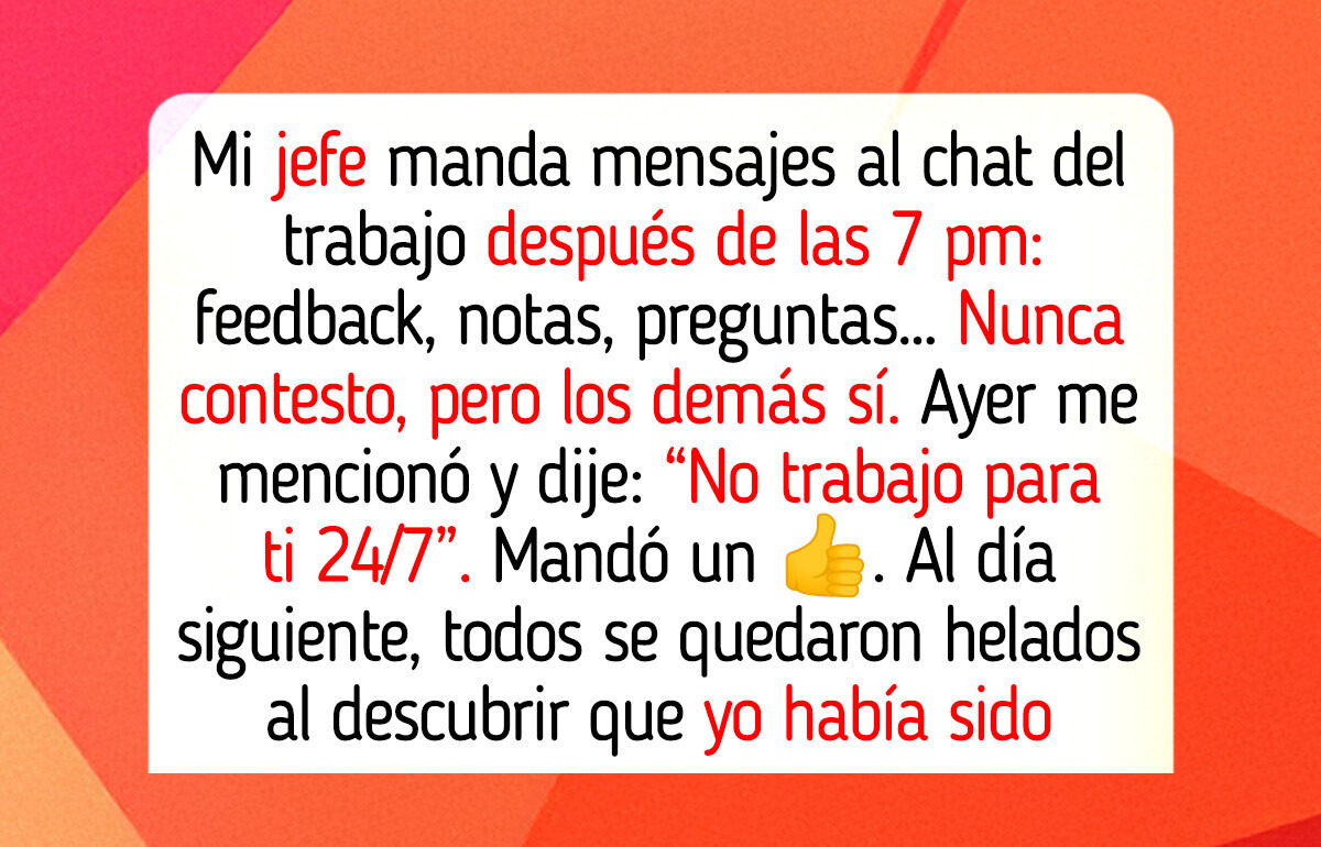 Me negué a responder mensajes después de las 19:00 y ahora soy la mala de la oficina