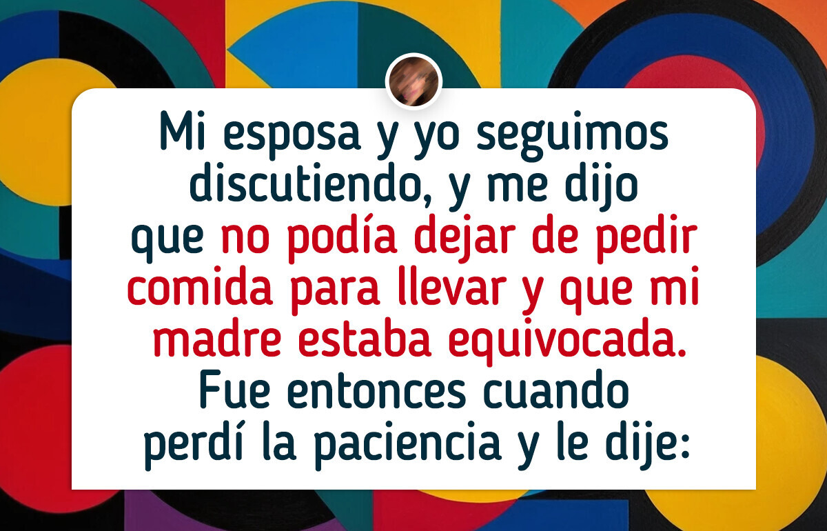 Mi madre expuso nuestros gastos y mi esposa estalló de furia Mi madre expuso nuestros gastos y mi esposa estalló de furia