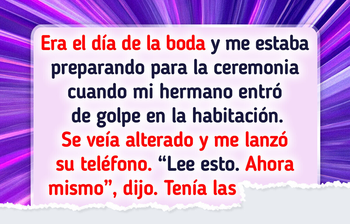 Mi padrino de boda me traicionó de la peor forma a solo horas de casarme Mi padrino de boda me traicionó de la peor forma a solo horas de casarme