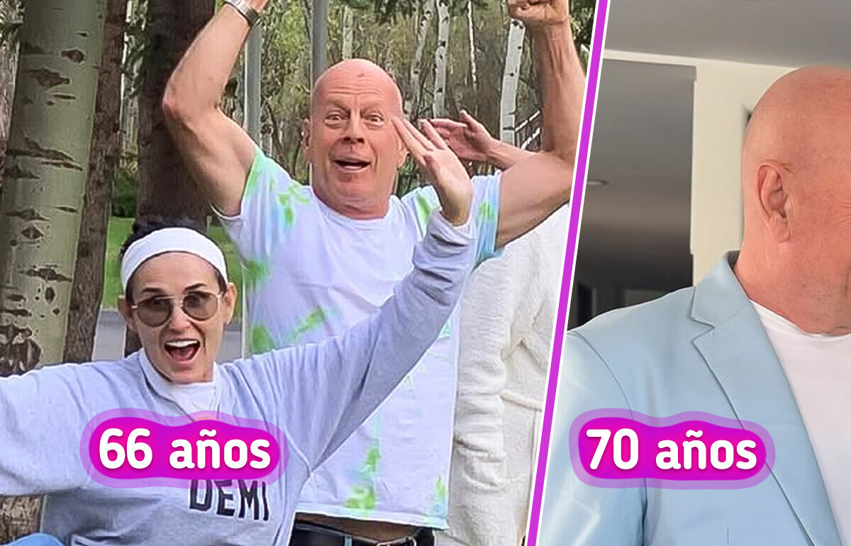 Bruce Willis festeja sus 70 rodeado de su familia y desata la misma reacción en sus fans