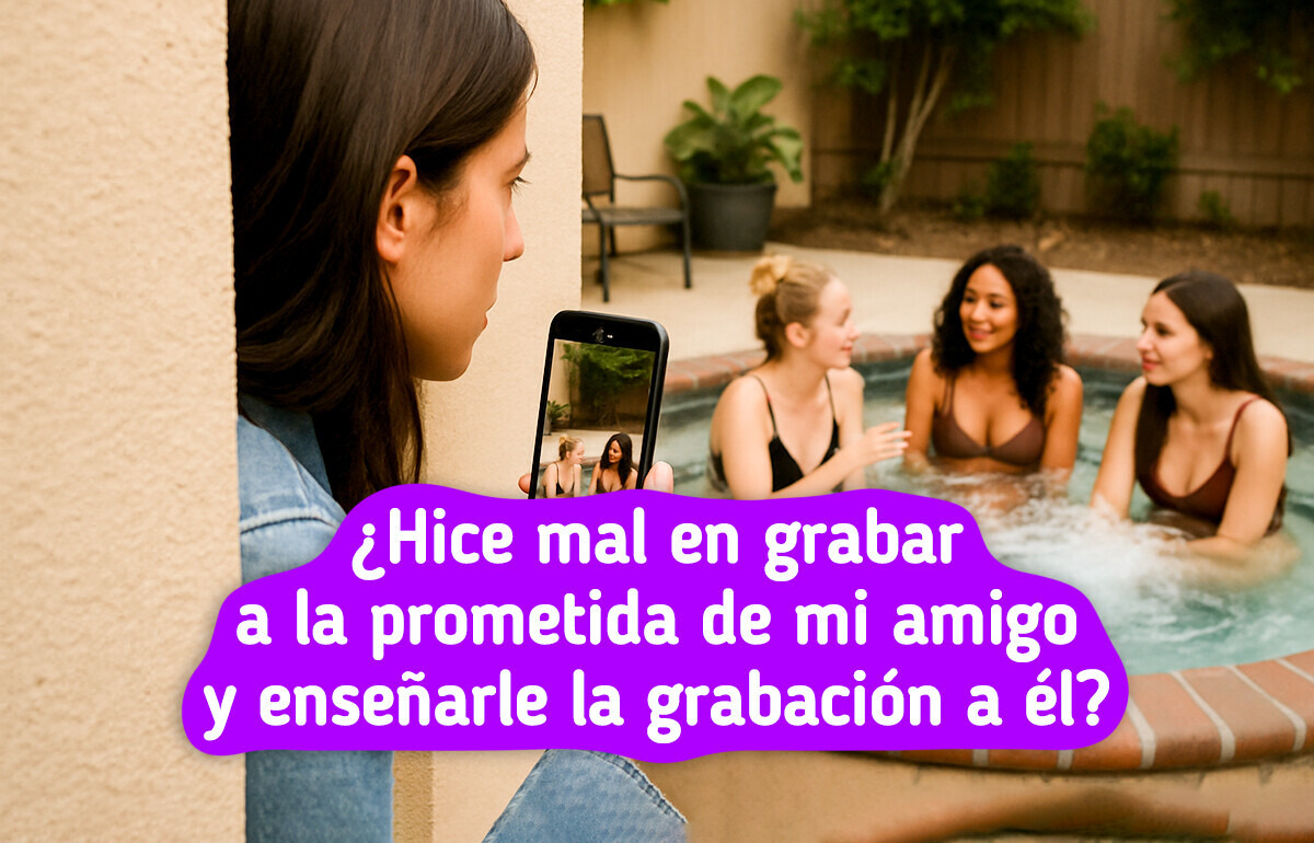 Grabé la terrible conversación de la prometida de mi amigo, ahora todo se salió de control Grabé la terrible conversación de la prometida de mi amigo, ahora todo se salió de control