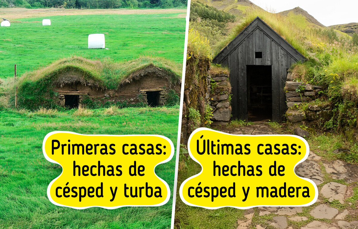 Las insólitas casas islandesas cuyo peculiar techo está vivo (literalmente) Las insólitas casas islandesas cuyo peculiar techo está vivo (literalmente)