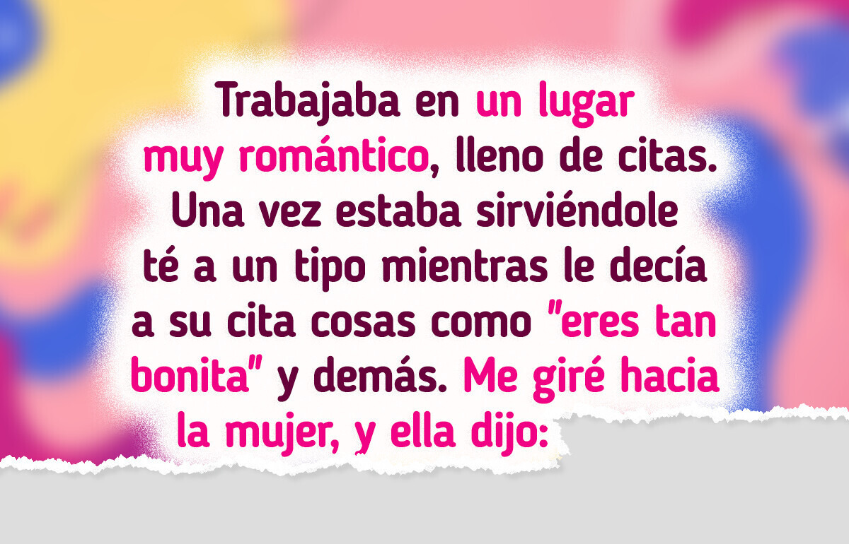 20+ Meseros que presenciaron unas citas románticas muy incómodas